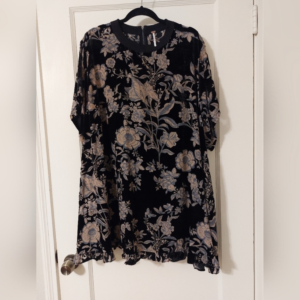 Free People Botanical Blooms Mini Dress